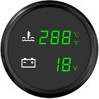 <!--F#f_0-->52mm 2 in 1 Gauge Water Temp&Voltmeter for Marine Boat Car Truck ATV Waterproof<!--F/-->