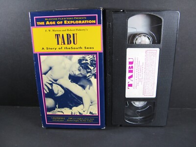 Tabu A Sory of the South Seas VHS  Milestone Video  1931 1992