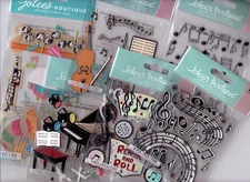Jolee's MUSIC, THEATER, BAND themed embellishment stickers~U Pick~Quick Ship!