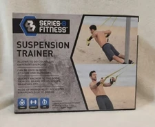 Home Gym Fitness Suspension Resistance Strength Training Straps Workout Trainer.