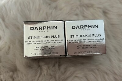 2 Darphin Stimulskin Plus Absolute Renewal Cream .17oz / 5ml, Brand New in Box