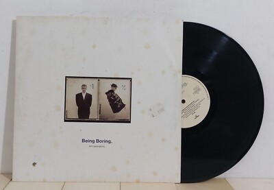20190 LP 45 Giri Maxi Single - Pet Shop Boys - Being Boring - Parlophone 1990