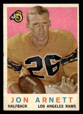 1959 Topps Football #70 Jon Arnett VG *e2