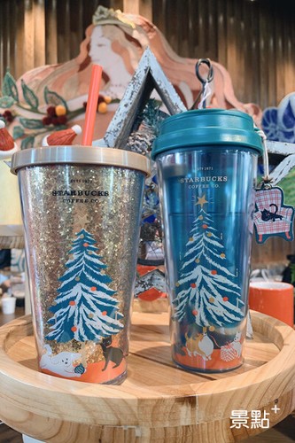Starbucks Gold Snow Flake Christmas TOGO Cold Water Cup 16OZ Free Shipping - Picture 3 of 4
