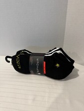 Pick Black/Gray or Black/White-Spyder Low Cut Socks-5 Pairs-Mens 6-12