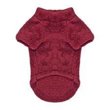 Doggie Design Soft Plush Pullover - Burgundy