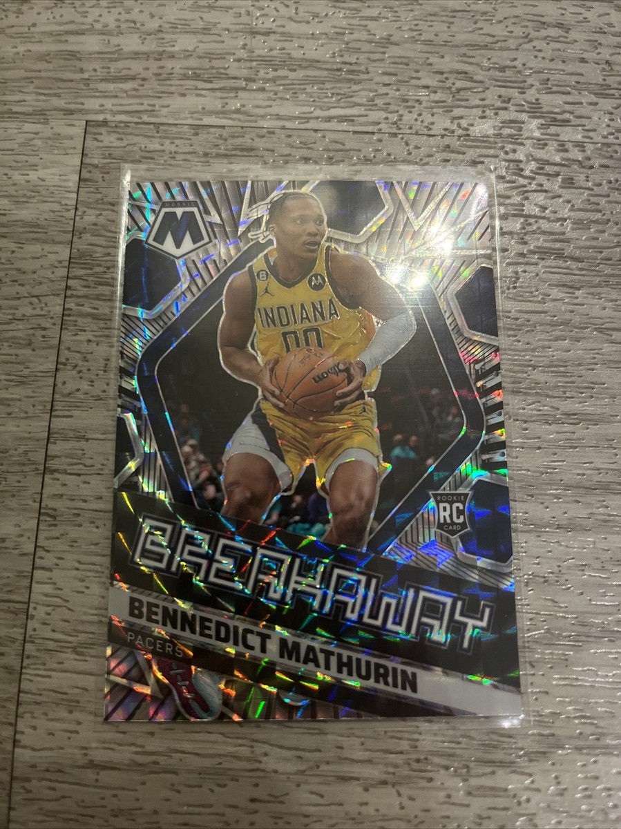 22-23 Panini Mosaic Basketball Bennedict Mathurin Breakaway No.13 