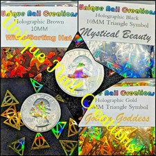 TRIANGLE SYMBOL  HAT GLITTER U Choose Nail  Acrylic  Gel  Body Art  Face  Festival