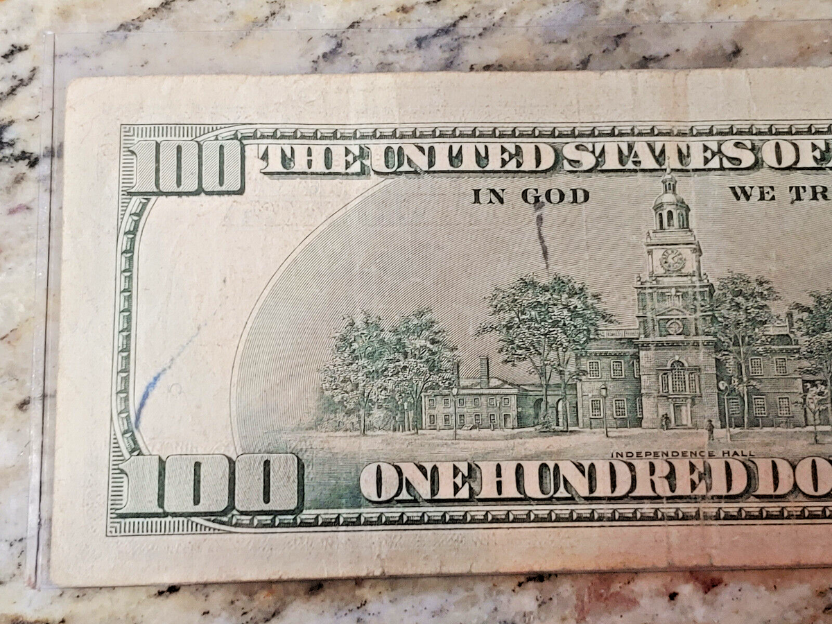 1996 star ⭐️ note 100 dollar bill. Fancy Low Serial Number