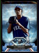 2013 Bowman Platinum Diamond in the Rough C.J. Edwards #DIR-CE Texas Rangers