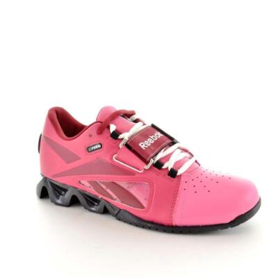 Reebok Womens Crossfit U-Form Lifter Shoe Red Pink Black US EU
