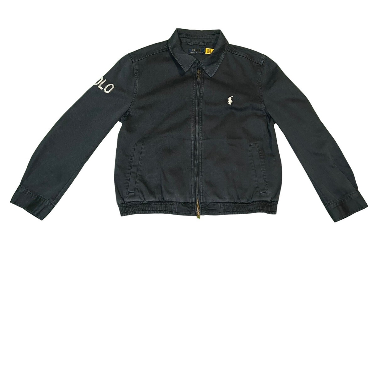 Polo Ralph Lauren Montauk Cotton Chino Jacket Navy Blue Medium NWT