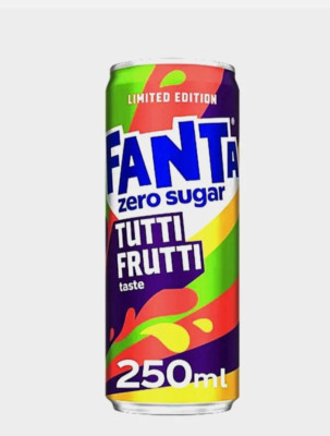 24er Pack Fanta Tutti Frutti Zero Sugar 250ml