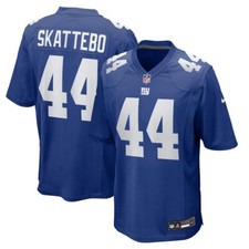 New York Giants Cam Skattebo #44 Nike Royal Blue 2026 Official NFL Game Jersey
