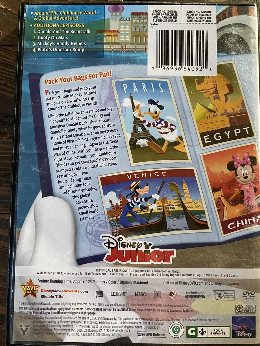 Mickey Mouse Clubhouse: Around the Clubhouse World (DVD)