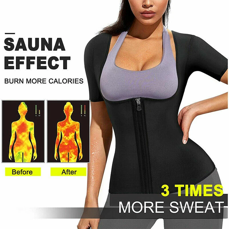 Plus Size Women Sauna Sweat Waist Trainer Vest Shaper Fashion GYM