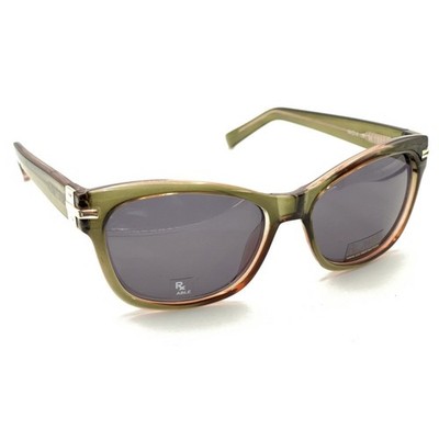 Flower NEW Holly 1002 300 Clear Brown Eyeglasses Black Lens 56-18 135 Designer