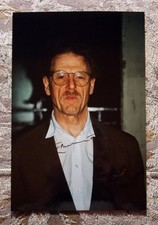 Edward Fox, oryginalny podpisany, top duże zdjęcie