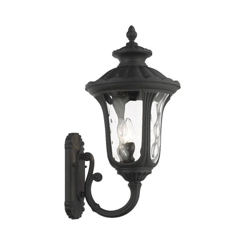 Livex Lighting 7856-07 Oxford 3 Light Outdoor Wall Lantern, Bronze - Image 4 of 4