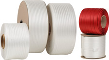 1/2" - 3/4" Woven Poly Cord Strapping 825  2425lb Break Strength Pallet Banding
