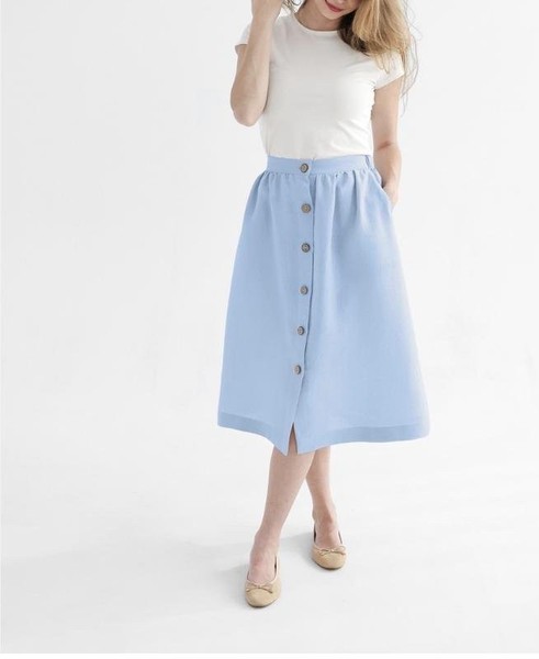 Women Pepe Jeans Skirt Blue M