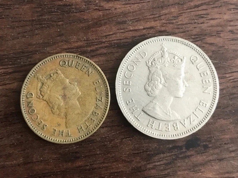 1958 & 1968 Hong Kong Coin Ten Cents Fifty Cents Collectible | eBay