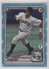 2020 Bowman Draft 1st Edition Sky Blue Foil Jimmy Glowenke #BD-35 0r5l