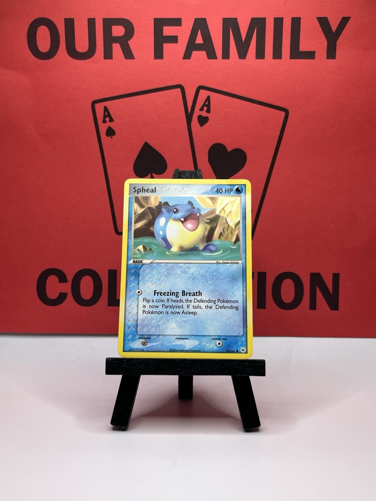 Spheal 74/101 EX Hidden Legends Regular Common 2004 Pokemon TCG