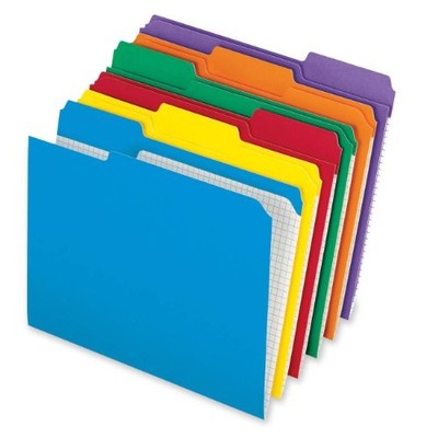 Esselte R15213ASST File Folders Assorted 11pt 100/Box