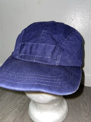 Vintage 40s USN Military Sailor Cap US Navy 4 Panel Blue 50s