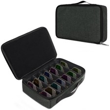 Travel Sunglasses Organizer Case, Adjustable Slot For Multiple Pairs, Portabl...