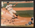 DODGERS MAURY WILLS HAND SIGNED 8" X 10" PHOTO BECKETT AUTHENTICATED #BN93476 — photo 1