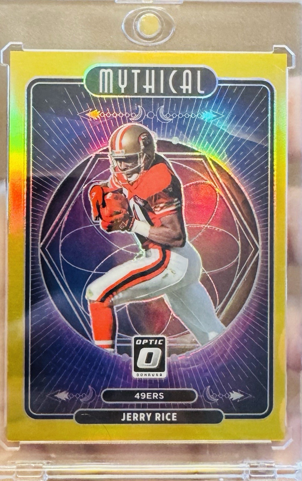 2021 Panini Donruss Optic - Jerry Rice Mythical Gold /10 SSP Case Hit!