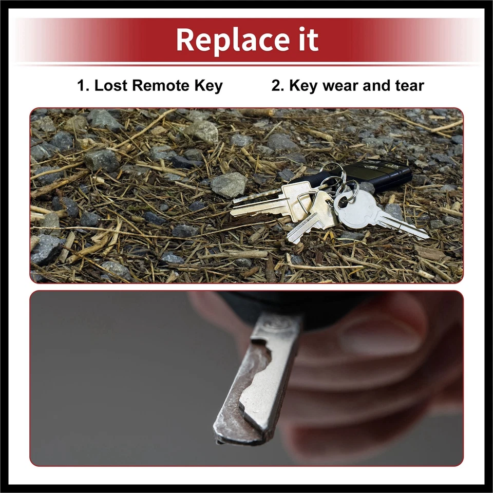 Llavero remoto de entrada sin llave ABO1502T 315 MHz para Chevrolet C1500 C2500 97-1999 Foto 4 de 4