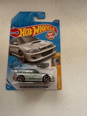 Hot Wheels HW Turbo '98 Subaru Impreza 22B STi-Version ZAMAC BP6