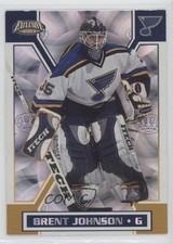 2002-03 Pacific Exclusive Brent Johnson #143 8sr