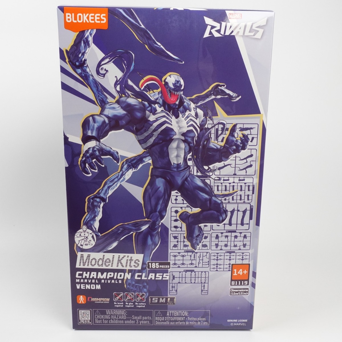 Blokees Marvel Rivals Venom Champion Class CC08 Model Kit for sale