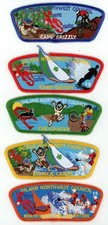 BSA - Inland Northwest Council - 2012 Numbered Camp CSP set