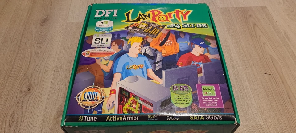 DFI Lanparty NF4 SLI DR In OVP - Bild 2 von 4