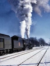 Grand Trunk Western (GTW) - 4-6-2 - #5627 - Single Original 16mm Film Frame