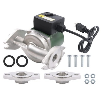 Water Circulating Pump 009-SF5, Flanged High Velocity 1/8 HP 115V 10 GPM 150 PSI