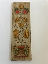 MCM BURWOOD PRODUCTS USA PENNSYLVANIA DUTCH STYLE WALL ART RARE