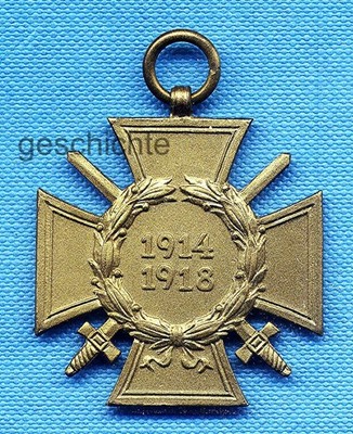 Medal, Cross of Honour for Front Fighters, Manufacturer, for 1914/18!!!