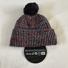 Lululemon Textured Fleece-Lined Knit Beanie CR8T/DKHG Black Pink Adult One Size