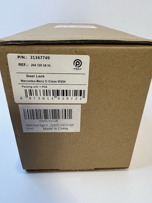 Door Lock Actuator for Mercedes Bens C-Class W205 Front Right New Open Box