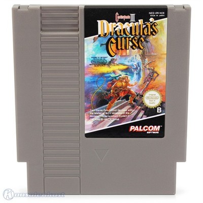 Nintendo NES Spiel - Castlevania III: Dracula's Curse PAL-B Modul