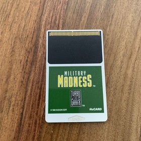 TurboGrafx-CD/TurboDuo Launch Edition Black Console With Military Madness Game !