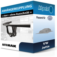 AUTO HAK Anhängekupplung starr passend für VW Jetta 01.1984-07.1989 neu