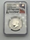 2018-S Kennedy Silver Half Dollar 50C NGC PF70 Reverse Proof Everhart Early Rele