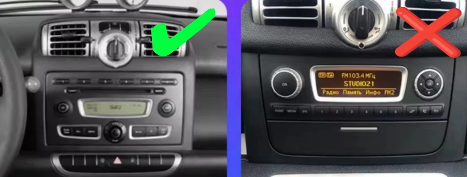 AUTORADIO/STEREO 2 DIN DEDICATO PER SMART 451 9 POLLICI ANDROID- NAVIGATORE-... - Immagine 4 di 4